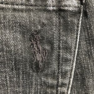 Ralph Lauren black label black jeans